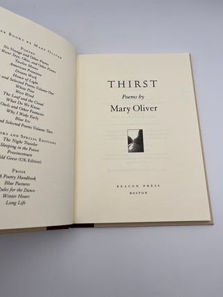 Thirst by Mary Oliver