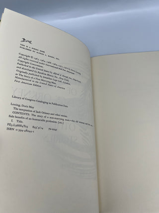 The Temptation of Jack Orkney & Other Stories by Doris Lessing