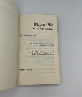 Blow-Up and Other Stories by Julio Cortazar