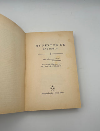 My Next Bride by Kay Boyle