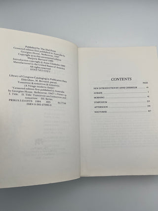 Tomorrow & Tomorrow & Tomorrow by M. Barnard Eldershaw
