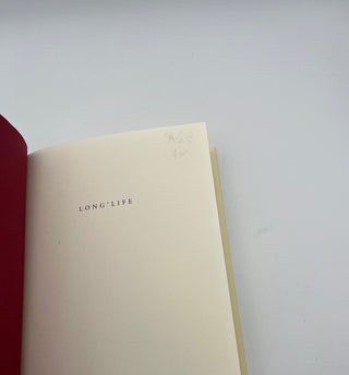 Long Life by Mary Oliver