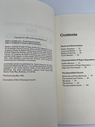 Sanctified Church by Zora Neale Hurston