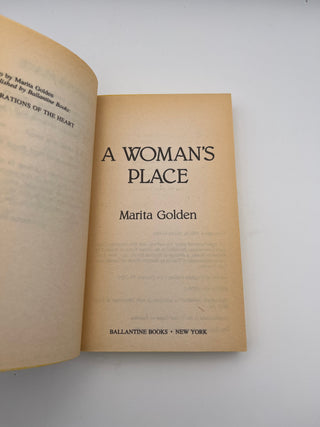 Woman’s Place by Marita Golden
