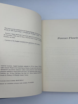 Forever Flowing by Vasily Grossman