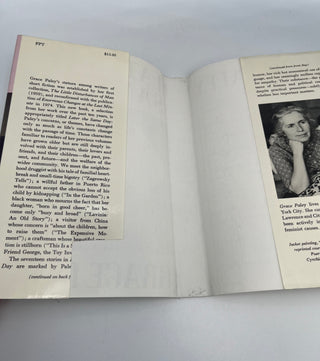 Later the Same Day by Grace Paley, signed