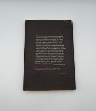 Presentation Piece by Marilyn Hacker