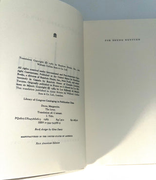 Lover by Marguerite Duras