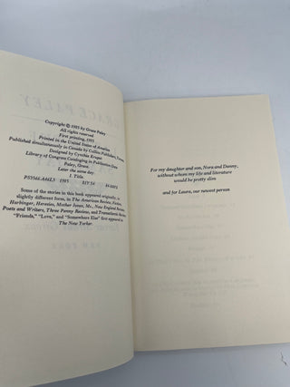 Later the Same Day by Grace Paley, signed