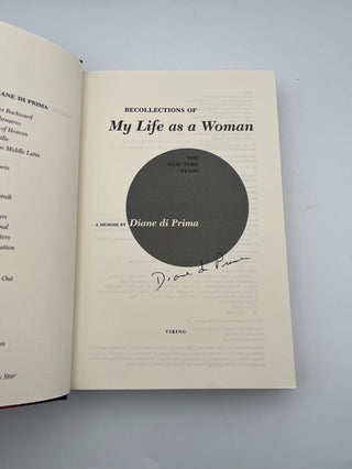Recollections of My Life as a Woman by Diane de Prima