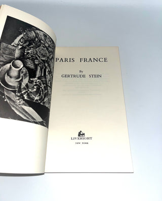 Paris France by Gertrude Stein