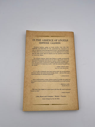 In the Absence of Angels by Hortense Calisher