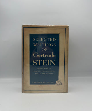 Selected Writings of Gertrude Stein