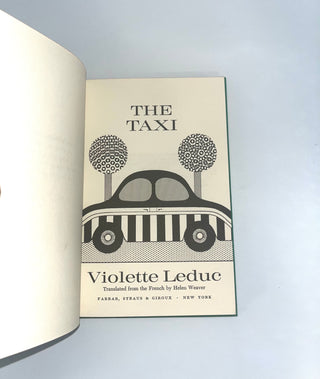Taxi by Violette Leduc