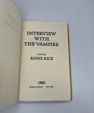 Interview with the Vampire by Anne Rice