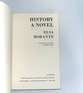 History by Elsa Morante