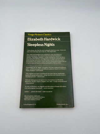 Sleepless Nights by Elizabeth Hardwick