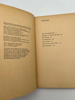 Stories of F. Scott Fitzgerald Volume 5