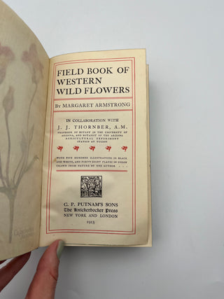 Western Wild Flowers by Margaret Armstrong