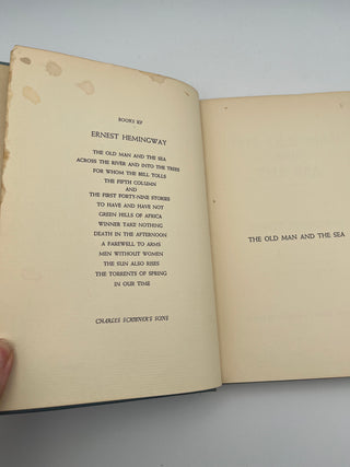 Old Man and the Sea by Ernest Hemingway