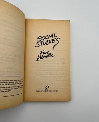 Social Studies