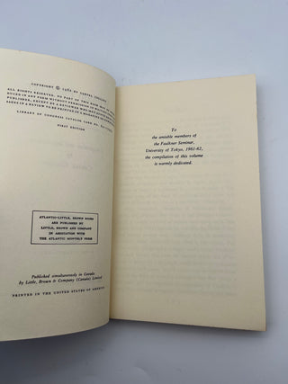 Early Prose and Poetry