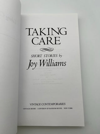 Taking Care