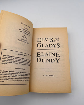 Elvis and Gladys by Elaine Dundy