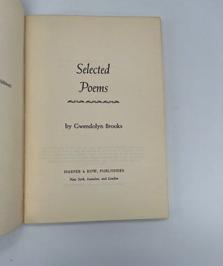 Selected Poems by Gwendolyn Brooks