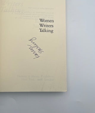 Women Writers Talking