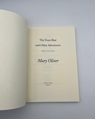 Truro Bear by Mary Oliver