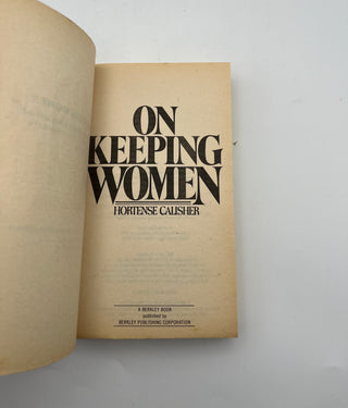 On Keeping Women by Hortense Calisher