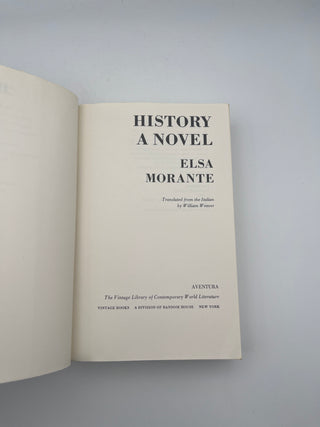 History by Elsa Morante