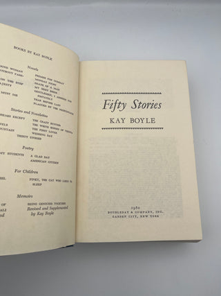 Fifty Stories: The Selected Stories by Kay Boyle