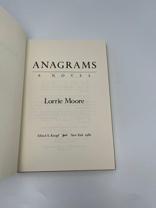 Anagrams by Lorrie Moore