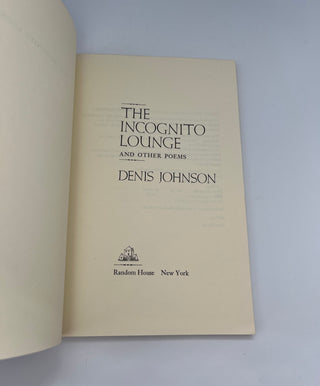 Incognito Lounge by Denis Johnson