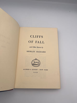 Cliffs of Fall by Shirley Hazzard