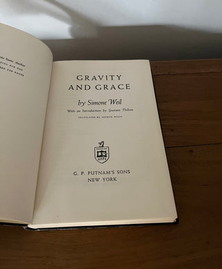 Gravity and Grace by Simone Weil