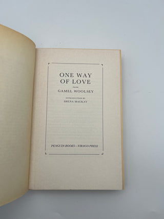 One Way of Love by Gamel Woolsey