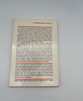 Meditations in an Emergency by Frank O'Hara