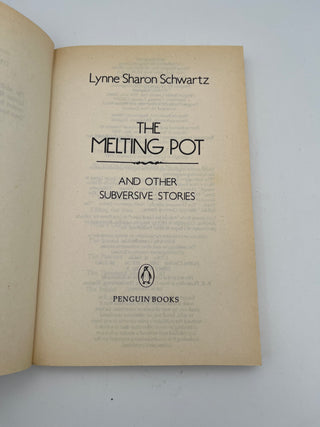 Melting Pot by Lynne Sharon Schwartz