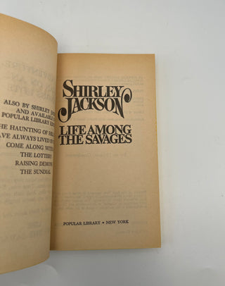 Life Among the Savages by Shirley Jackson