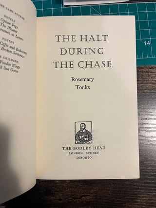 Halt During the Chase by Rosemary Tonks