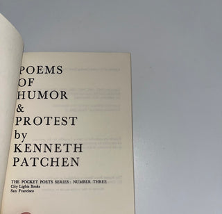 Poems of Humor & Protest by Kenneth Patchen