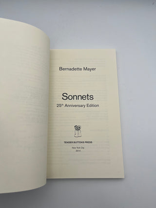 Sonnets by Bernadette Mayer