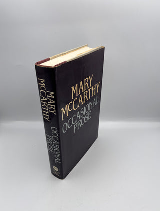 Occasional Prose by Mary McCarthy