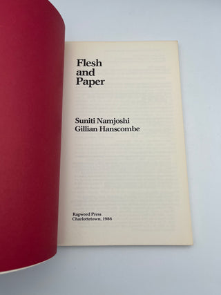 Flesh and Paper by Suniti Namjoshi and Gillian Hanscombe