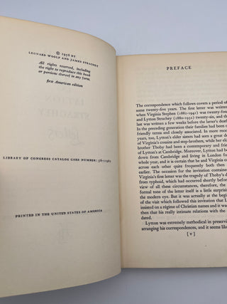 Virginia Woolf & Lytton Strachey Letters