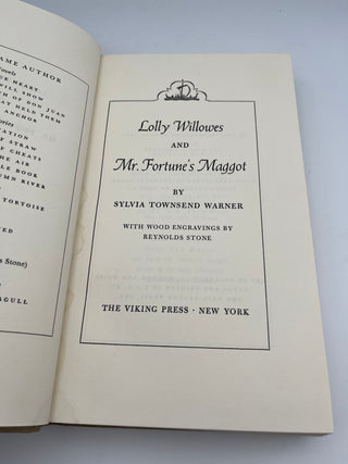 Lolly Willowes / Mr. Fortune's Maggot by Sylvia Townsend Warner