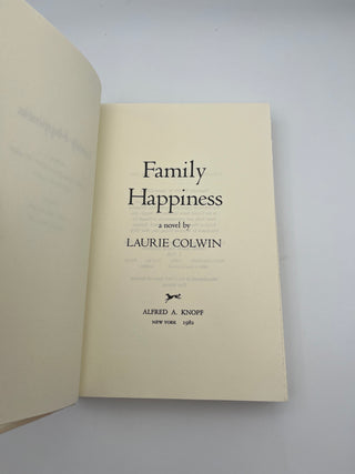 Family Happiness by Laurie Colwin